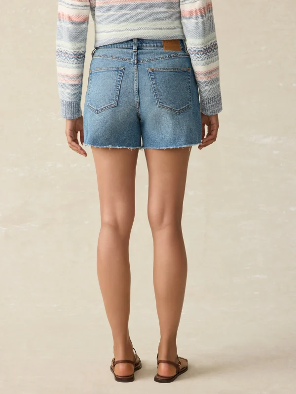 Organic Cotton Denim Short - Lakewood Wash