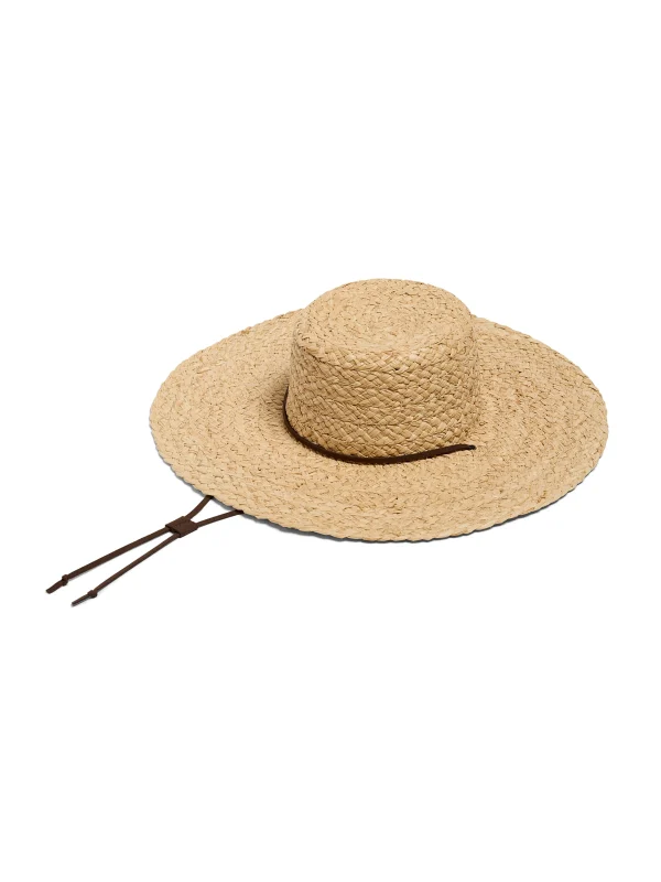 Raffia Lifeguard Hat - Natural