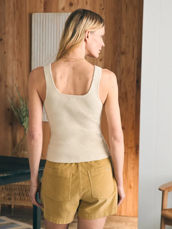 Rue Sweater Tank - Summer Sand