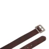 Rugged Leather Belt - Brown