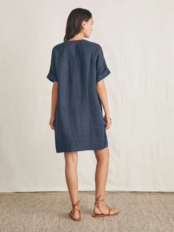 Sanibel Basketweave Dress - Washed Black