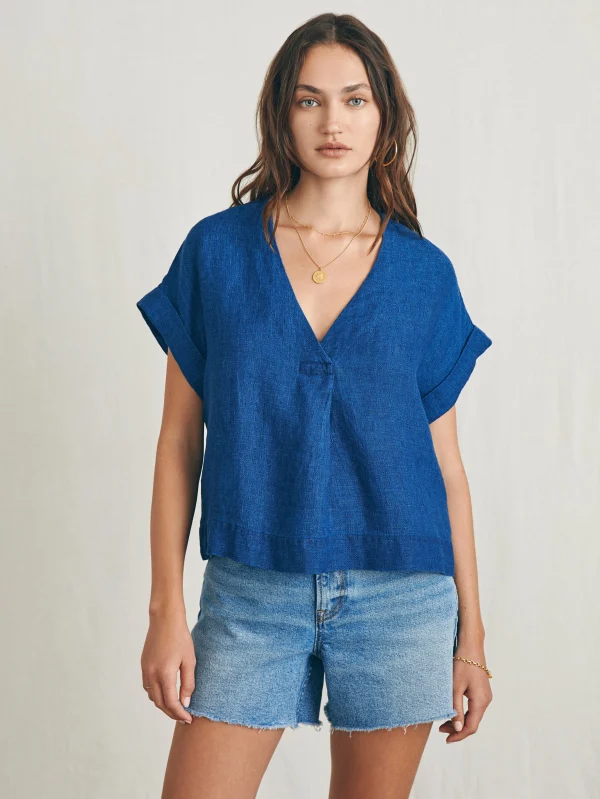 Sanibel Top - Indigo