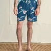 Shorelite Active Swim Short (7" Inseam) - Navy Island Orchid