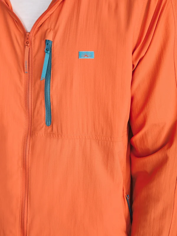 Shorelite Packable Anorak - Isle Orange