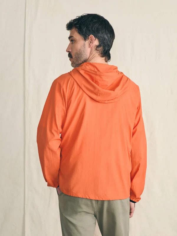 Shorelite Packable Anorak - Isle Orange