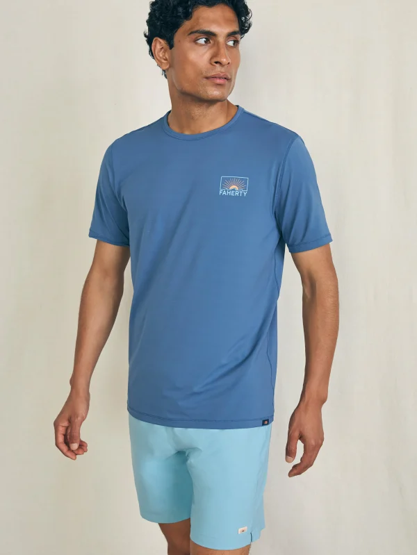 Shorelite Short-Sleeve Tech Tee - Breaker Blue