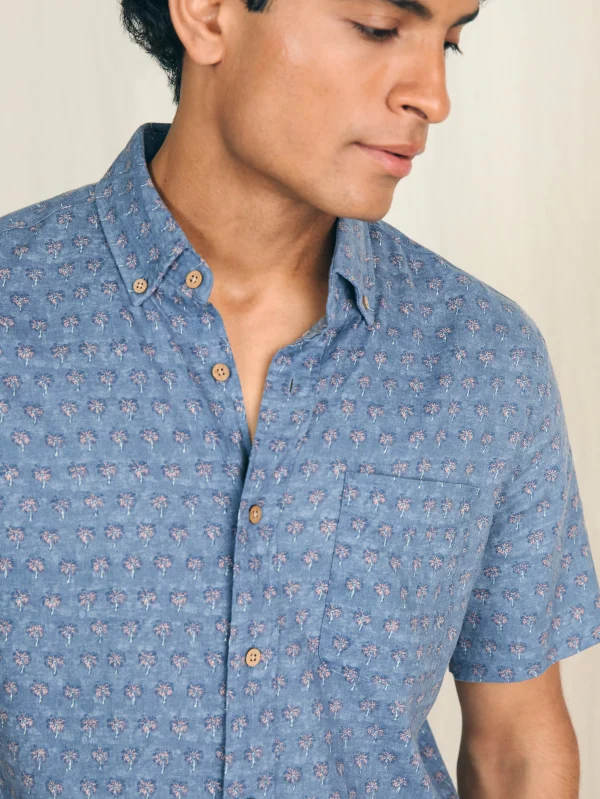 Short-Sleeve Breeze Shirt - Paradise Palm