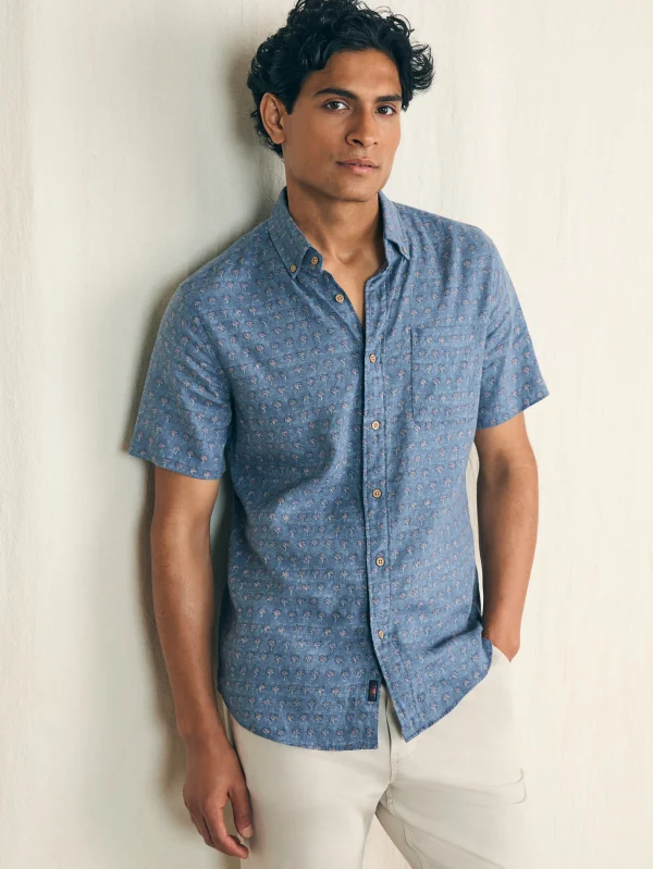 Short-Sleeve Breeze Shirt - Paradise Palm