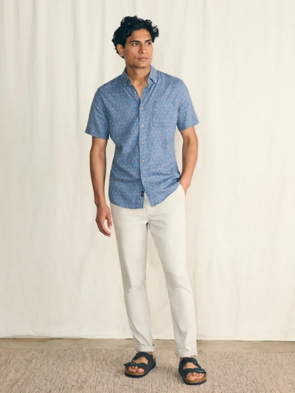 Short-Sleeve Breeze Shirt - Paradise Palm