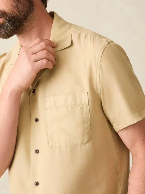 Short-Sleeve Getaway Camp Shirt - Safari Khaki