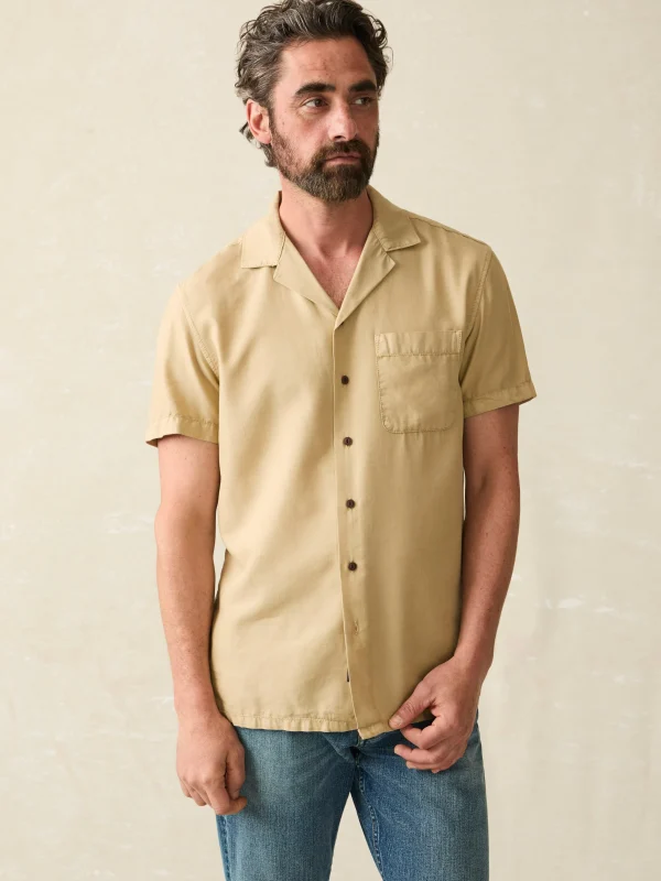 Short-Sleeve Getaway Camp Shirt - Safari Khaki