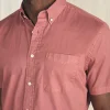 Short-Sleeve Stretch Playa Shirt - Faded Flag