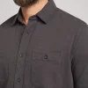 Short-Sleeve Sunwashed Knit Shirt (Tall) - Washed Black