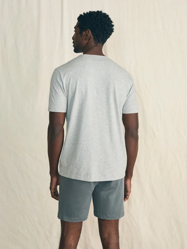 Short-Sleeve Surfrider Sunwashed Tee - Heather Grey