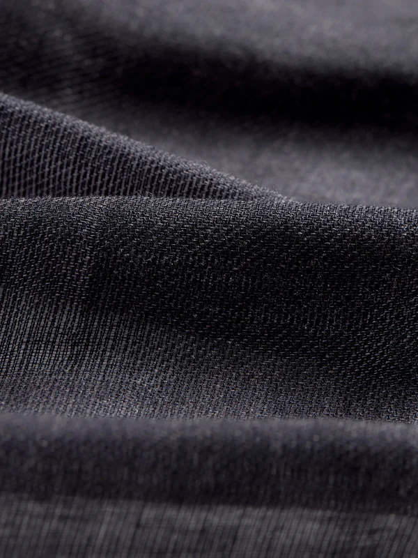 Signature Linen Wrap - Black