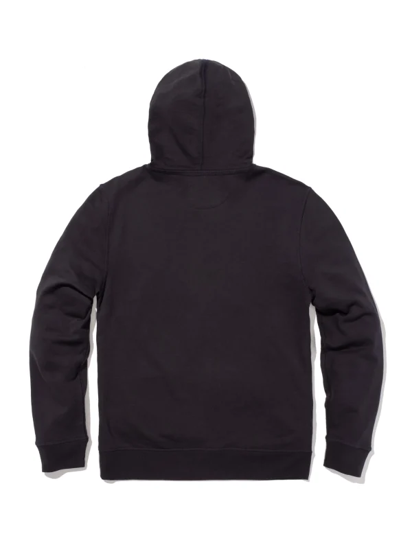 Spring Lake Popover Hoodie - Washed Black