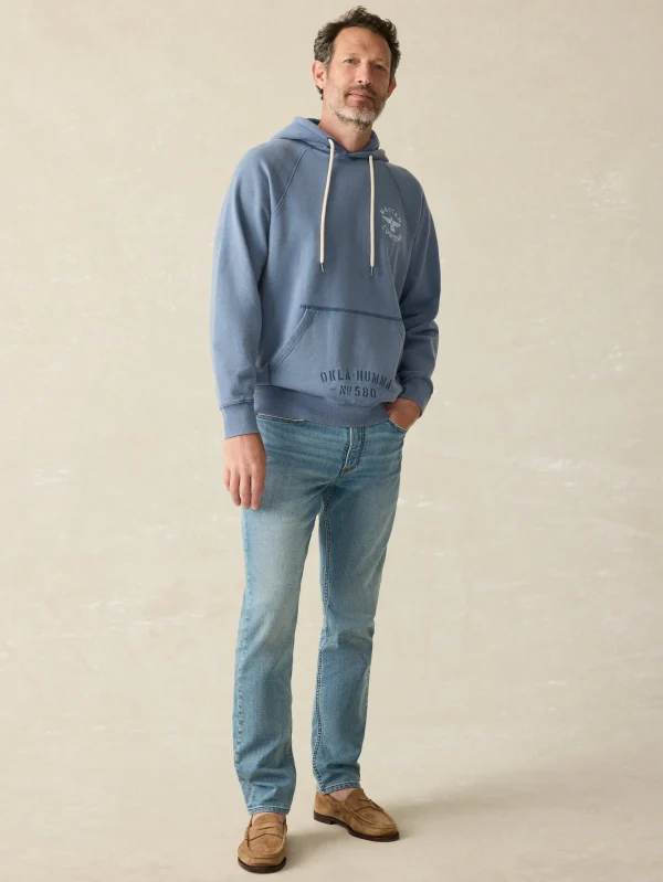 Steven Paul Judd Fleece Hoodie - Mautan Blue