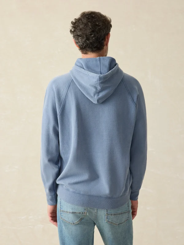 Steven Paul Judd Fleece Hoodie - Mautan Blue