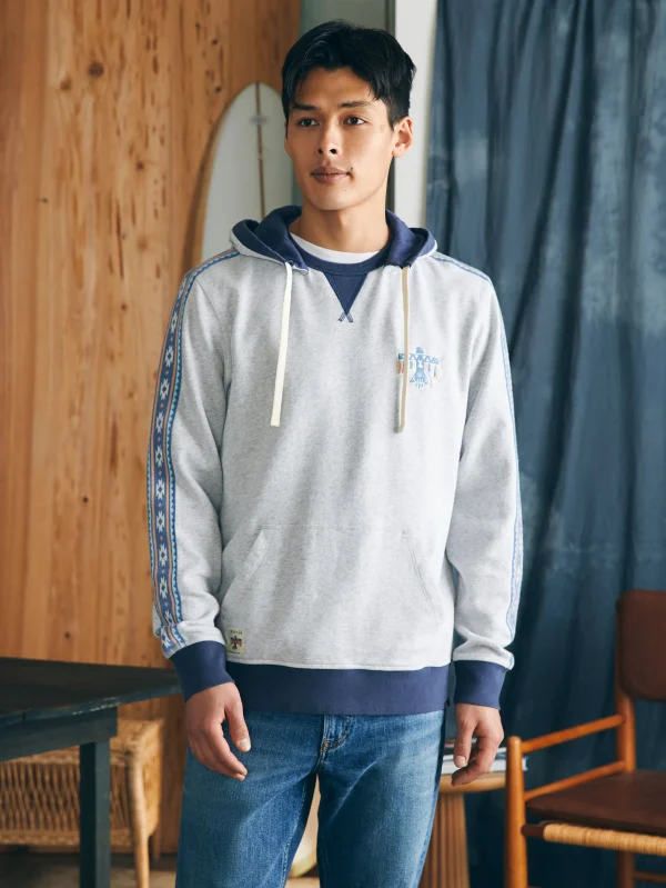 Steven Paul Judd Good Medicine Surf Hoodie - Light Grey Heather