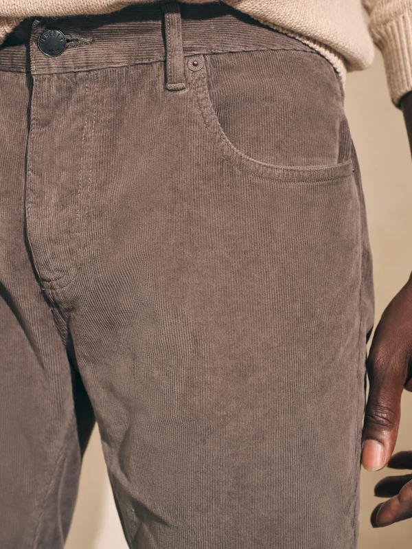 Stretch Corduroy 5-Pocket Pant (32" Inseam) - Rugged Grey