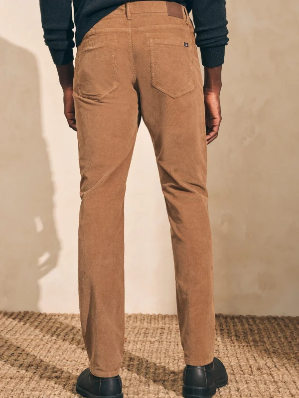 Stretch Corduroy 5-Pocket Pant (32" Inseam) - Raw Umber