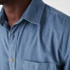 Stretch Corduroy Shirt - Deep Marine