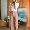 Stretch Terry Harbor Pant - Wood Rose