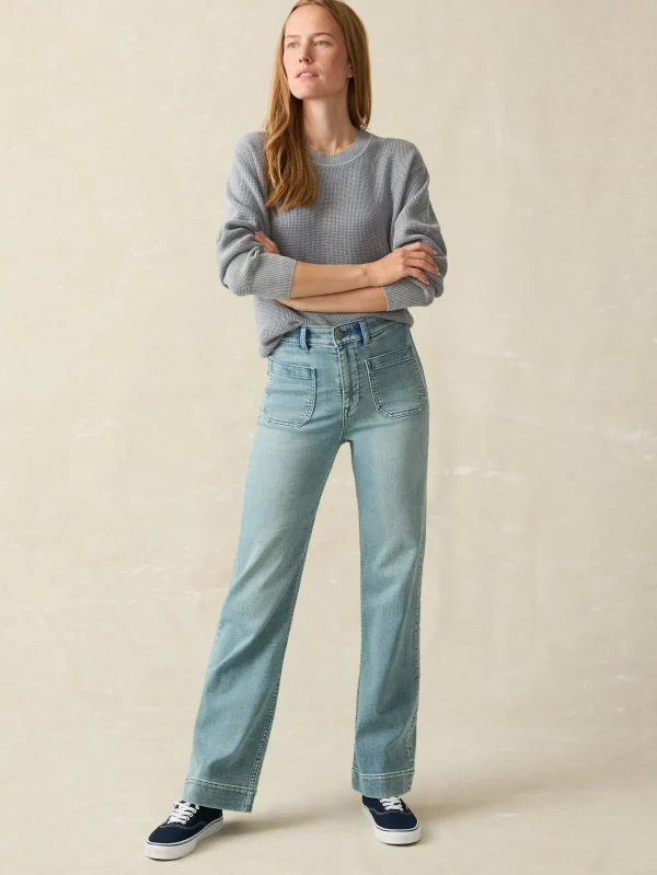 Stretch Terry Patch Pocket Pant - Eastern Shore