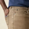 Stretch Terry 5-Pocket Pant - Driftwood