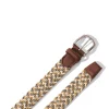 Stretch Woven Belt - Beige Mix