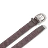 Stretch Woven Belt - Grey-32