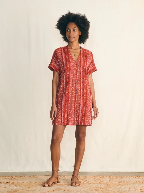 Sunset Land Sanibel Dress - Sunset Land Jacquard