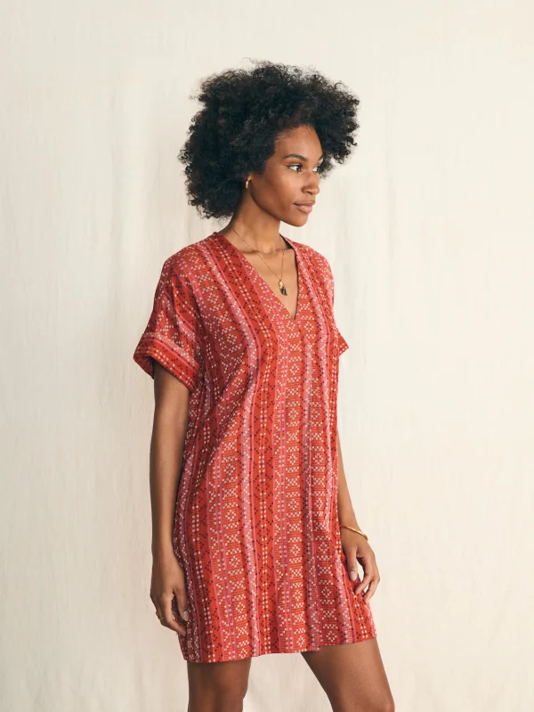 Sunset Land Sanibel Dress - Sunset Land Jacquard