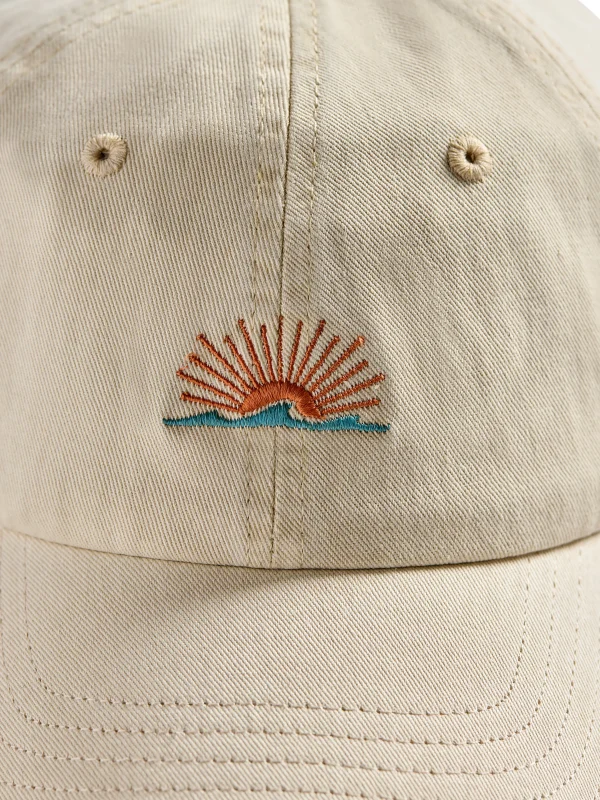 Sunwashed Baseball Hat - River Stone