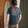 Sunwashed Graphic Tee - Dune Navy