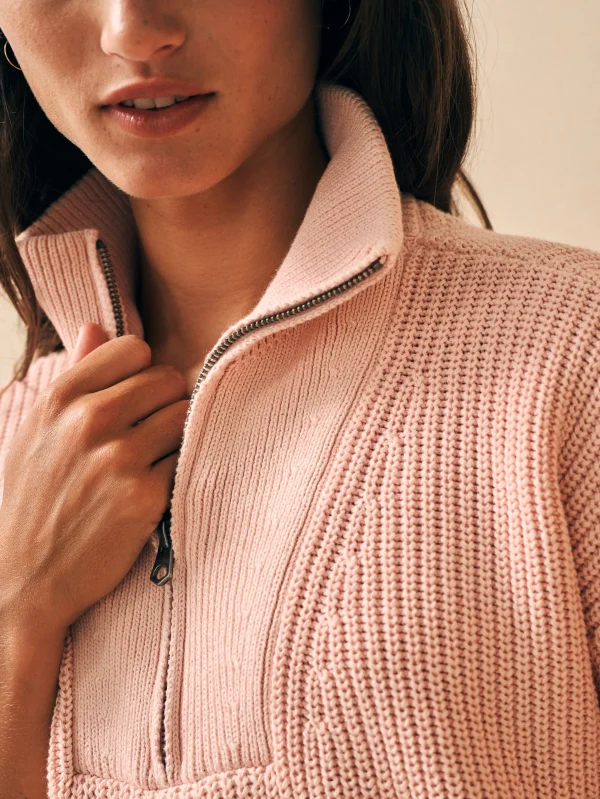 Sunwashed Mariner Sweater - Peach Whip