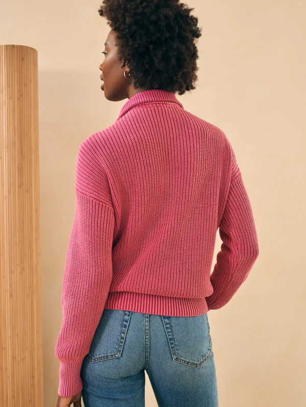 Sunwashed Mariner Sweater - Festival Fushia