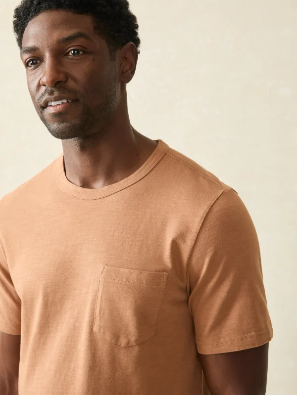 Sunwashed Pocket Tee - Bronze