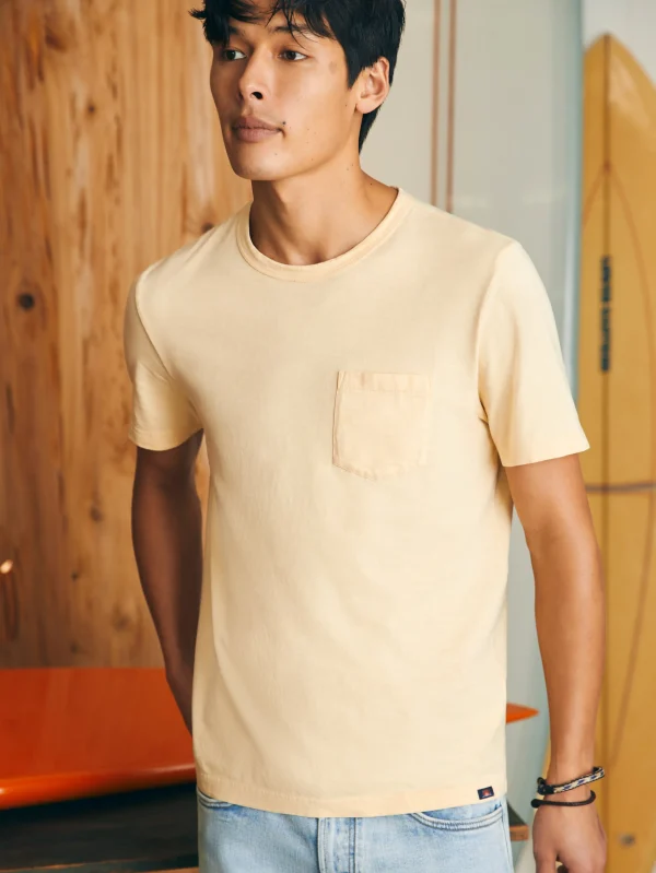 Sunwashed Pocket Tee - Sunny Days