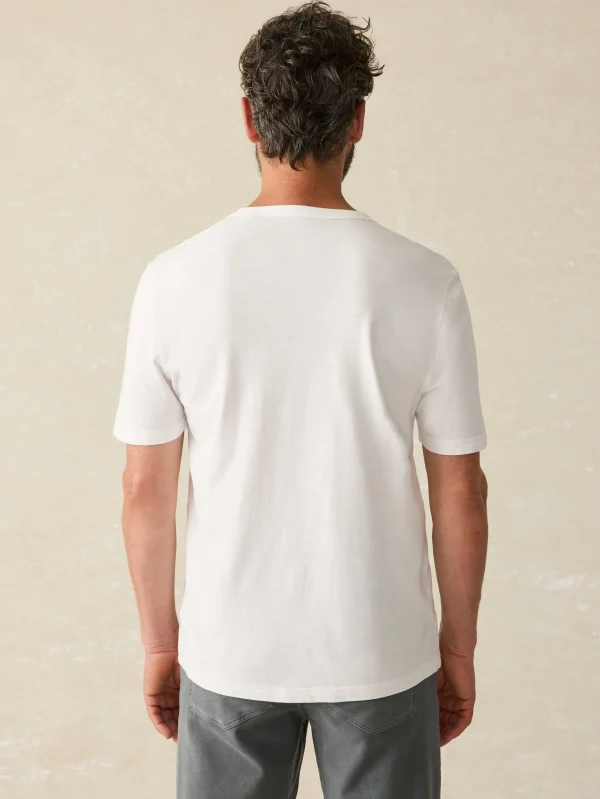 Sunwashed Pocket Tee (Tall) - White