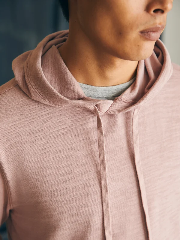 Sunwashed Slub Hoodie - Spring Quartz