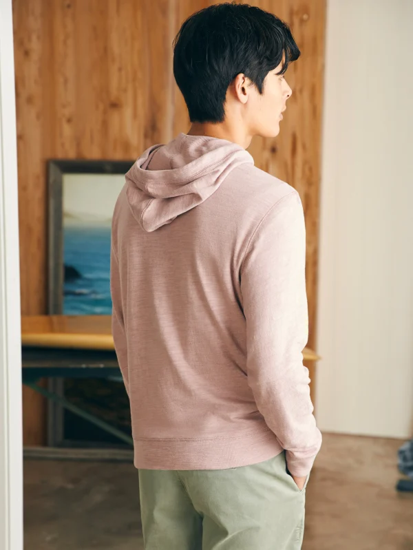 Sunwashed Slub Hoodie - Spring Quartz