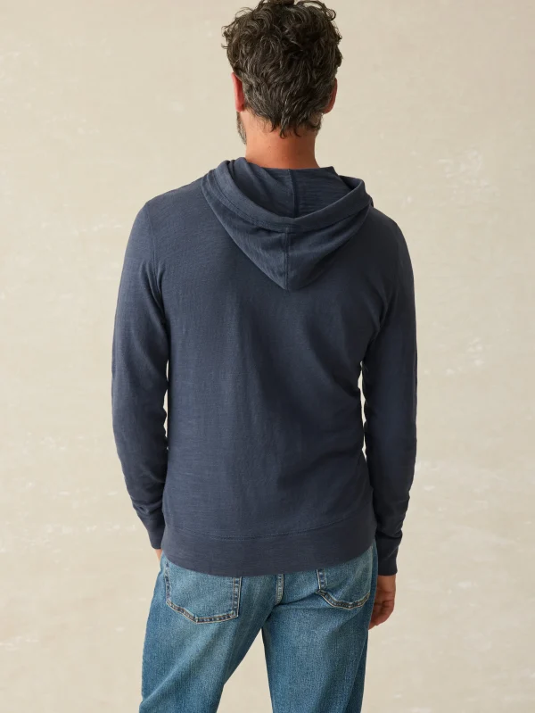 Sunwashed Slub Hoodie (Tall) - Blue Nights