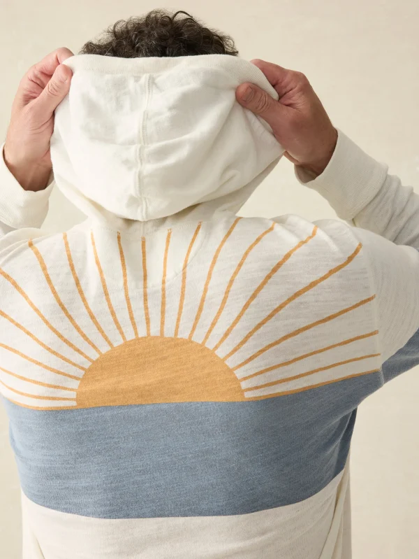 Sunwashed Sunray Hoodie - Ocean Sunrise