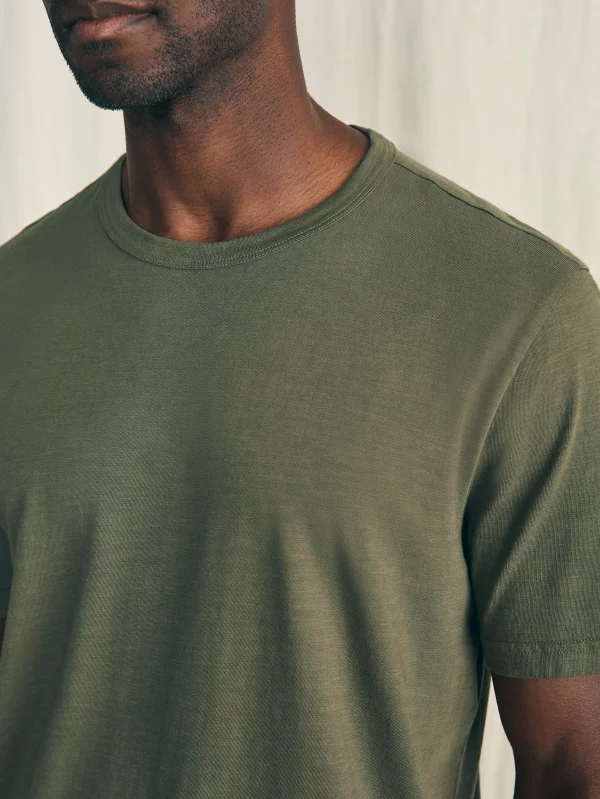 Sunwashed Tee - Olive