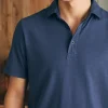 Sunwashed T-Shirt Polo - Dune Navy