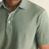 Sunwashed T-Shirt Polo - Faded Sage