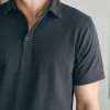 Sunwashed T-Shirt Polo - Washed Black