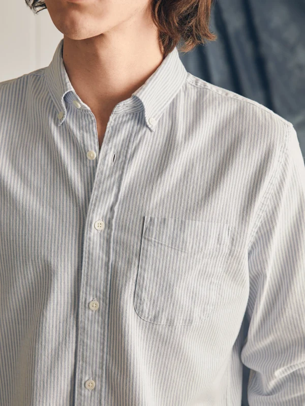 Supima Oxford Shirt - Classic Stripe