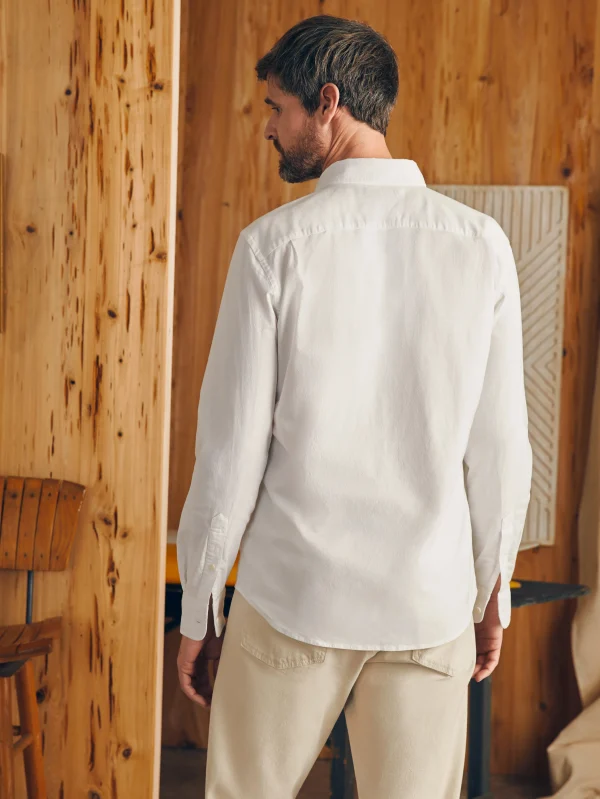 Supima Oxford Shirt - Pure White